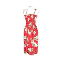 Load image into Gallery viewer, Classic Orchid Tube Top Hawaiian Dress
