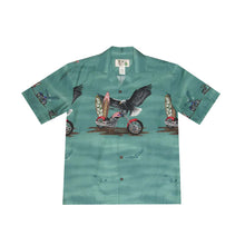 Load image into Gallery viewer, Eagle Ride Motorcycle Border Hawaiian Shirt