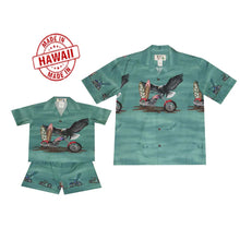 Load image into Gallery viewer, Father Son Matching in Eagle Motorbike