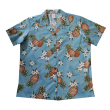 Load image into Gallery viewer, Hawaii Pineapple Women's Camp Shirt Made In Hawaii