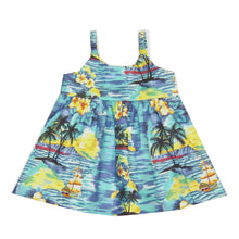 Load image into Gallery viewer, Hawaii Sunset Hawaiian Girl Dress
