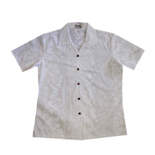 Load image into Gallery viewer, Hibiscus Leis Women's Camp Shirt Made In Hawaii