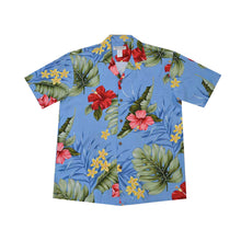 Load image into Gallery viewer, Makakilo Hibiscus Rayon Hawaiian Shirt