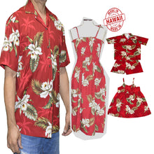 Load image into Gallery viewer, Matching Family Hawaiian Outfits in Classic Orchid