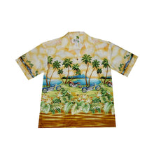 Load image into Gallery viewer, Motorcycle Palm Tree Border Hawaiian Shirt