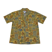 Load image into Gallery viewer, Mystical Tapa Hawaiian Cotton Shirt
