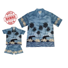 Load image into Gallery viewer, Palm Tree Silhouette Father Son Matching