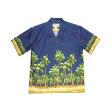 Load image into Gallery viewer, Palm Trees Beach Border Hawaiian Shirt
