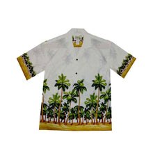 Load image into Gallery viewer, Palm Trees Beach Border Hawaiian Shirt