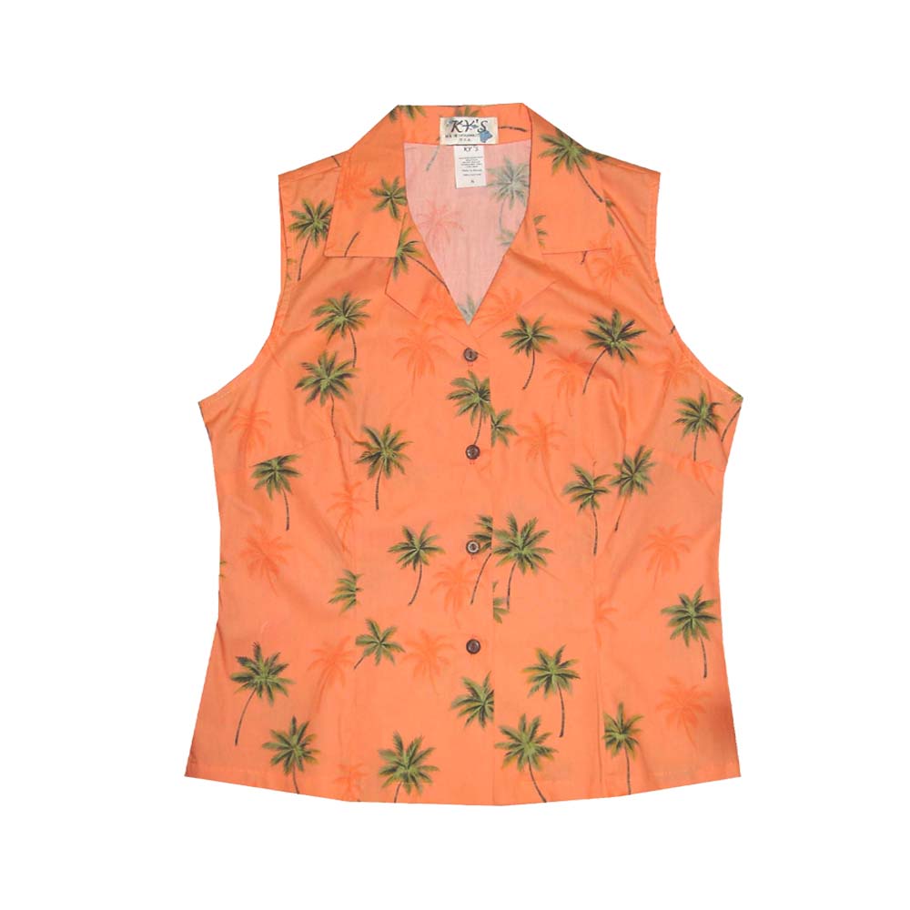 Ceres Sleeveless Tank Top Hawaiian Blouse main image 1