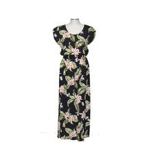 Load image into Gallery viewer, Palolo Orchid Sleeves Maxi Hawaiian Dress