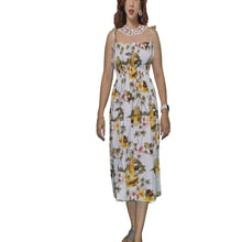 Load image into Gallery viewer, Pali Lookout Rooster Tube Top Hawaiian Dress