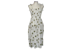 Load image into Gallery viewer, Palm Tree Tube Top Hawaiian Dress