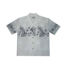 Load image into Gallery viewer, Vintage Hibiscus Border Hawaiian Shirt