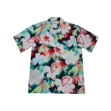 Load image into Gallery viewer, Watercolor Hibiscus Rayon Hawaiian Shirt