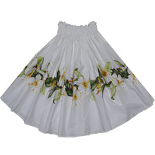 Load image into Gallery viewer, Hibiscus Green Hula Hawaiian Skirt