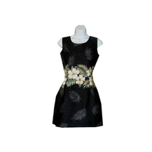 Load image into Gallery viewer, Yellow Hibiscus Mini Tank Dress