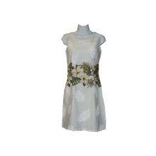 Load image into Gallery viewer, Yellow Hibiscus Mini Tank Dress