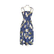 Load image into Gallery viewer, Classic Orchid Tube Top Hawaiian Dress