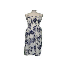 Load image into Gallery viewer, Classic Hibiscus Tube Top Maxi Hawaiian Dress