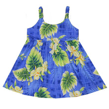 Load image into Gallery viewer, Ohana Orchid Hawaiian Girl Dress