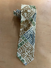Load image into Gallery viewer, Polynesian Print Hawaiian Yellow Necktie