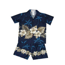 Load image into Gallery viewer, Vintage Hibiscus Father & Son Shirts
