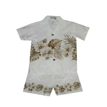 Load image into Gallery viewer, Vintage Hibiscus Father & Son Shirts