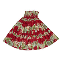 Load image into Gallery viewer, Hawaii Leaf Black Hula Pa'u Skirt Hawaiian