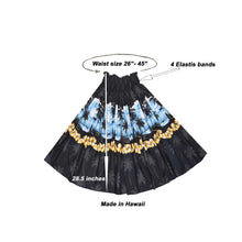 Load image into Gallery viewer, Hawaiian Hula Pa'u Skirt in Diamond Head