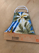 Load image into Gallery viewer, Yellow Hibiscus Hawaiian Face mask