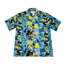 Load image into Gallery viewer, Hawaii Sunset Dad and Me Shirts