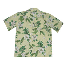 Load image into Gallery viewer, White Hibiscus Hawaiian Cotton Shirt