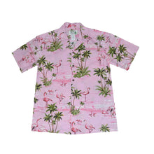 Load image into Gallery viewer, Matching Family Hawaiian Outfits in Pink Flamingo