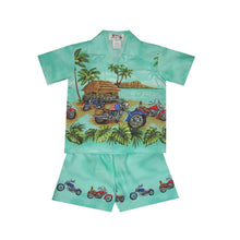 Load image into Gallery viewer, Motorcycle Village Father Son Matching