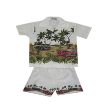 Load image into Gallery viewer, Red Car Father & Son Shirts