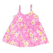 Load image into Gallery viewer, Plumeria Hawaiian Girl's Dress