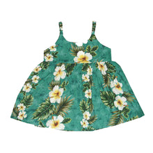 Load image into Gallery viewer, Yellow Hibiscus Hawaiian Girls Dress
