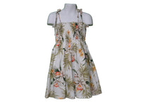 Load image into Gallery viewer, Classic Orchid Girls Hawaiian Smocked Dress
