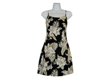 Load image into Gallery viewer, Vintage Hibiscus Short Spaghetti Hawaiian Dress
