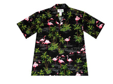 Load image into Gallery viewer, Flamingo Island Cotton Hawaiian Shirt for Men
