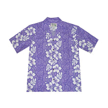 Load image into Gallery viewer, Hibiscus Panel Cotton Hawaiian Shirt for Men
