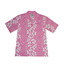 Load image into Gallery viewer, Hibiscus Panel Cotton Hawaiian Shirt for Men
