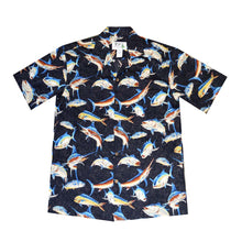 Load image into Gallery viewer, Hawaiian fish Hawaiian Cotton Shirt
