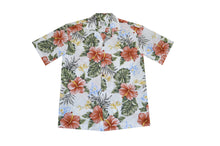 Load image into Gallery viewer, Kahala Hibiscus Men&#39;s Hawaiian Cotton Shirt
