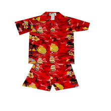Load image into Gallery viewer, Hawaii Sunset Dad and Me Shirts
