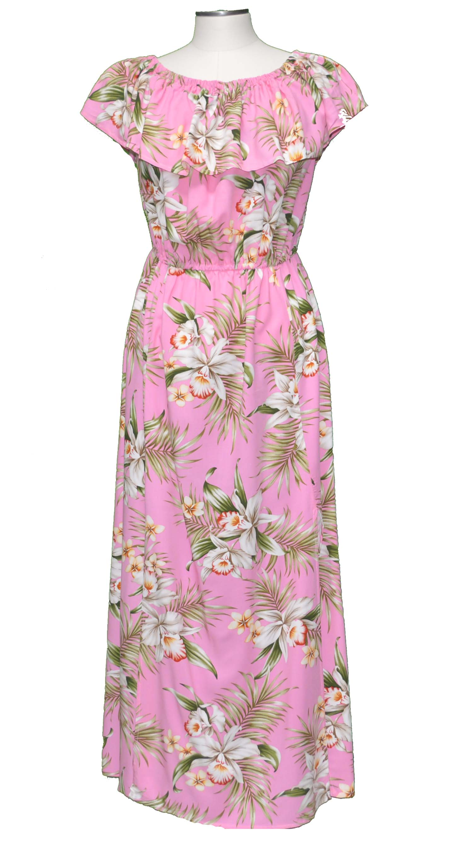 Classic Orchid Pink Off The Shoulder Dress