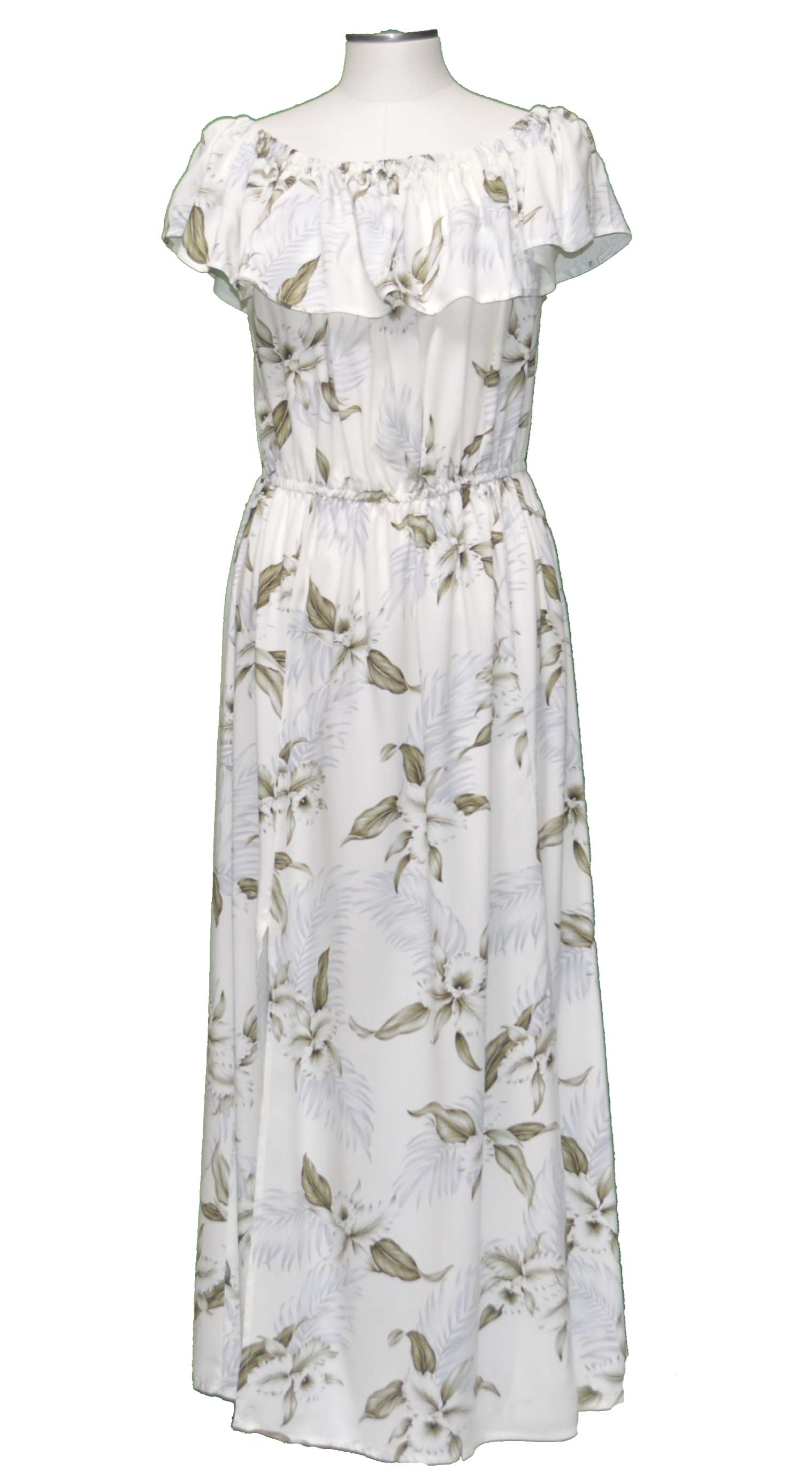 dorothy perkins off the shoulder dress Ankle Length Dress Off Shoulder Maka Nani White / L