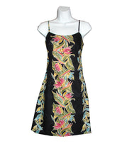 Load image into Gallery viewer, Bird of Paradise Short Spaghetti Hawaiian Dress
