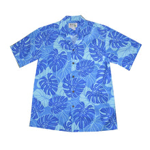 Load image into Gallery viewer, Monstera Deliciosa Hawaiian Cotton Shirt
